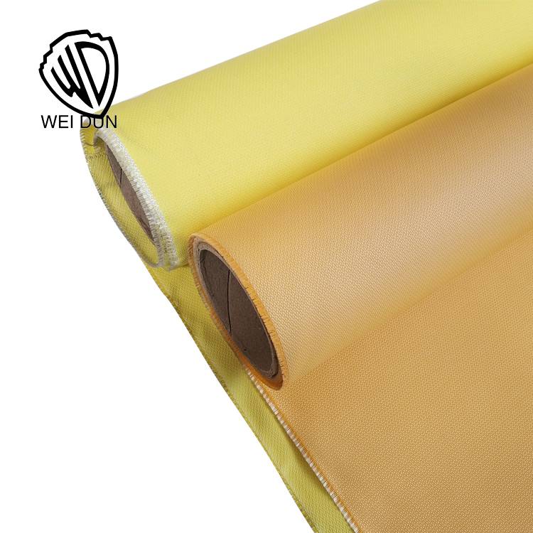 High Temperature Resistant Flame Retardant Silicone Coated Glass Fabric For Removable Insulation Jacket